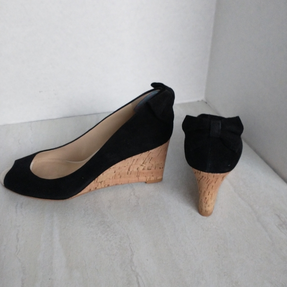 SHOES OF PREY GUC WEDGE HEELS - Picture 2 of 7